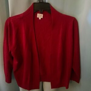 Cielo Women's Vibrant Red Cardigan